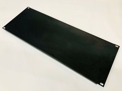 4 RU Space Flanged Blank Rack Case Panel 18ga Steel