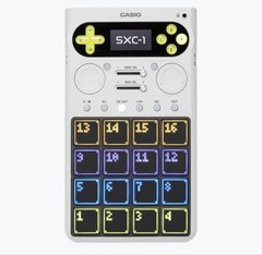 Casio SXC-1 Portable Standalone Sampler White SK-1 MT-40 16 Pads 64GB USB-C