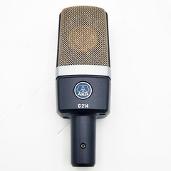 AKG C214 Professional Condenser Microphone Great Condition Working Tested