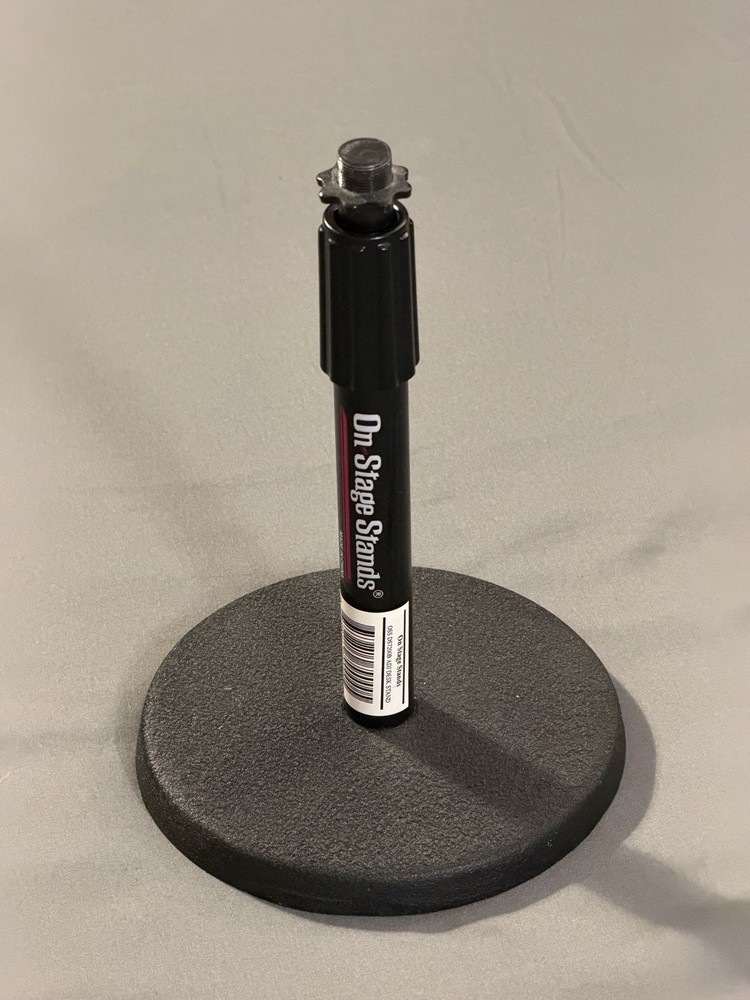 On Stage Stand Adjustable Desktop Microphone Stand DS7200B