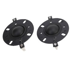 2PCS Tweeter Diaphragm Soft Sound Quality For 4 Inch Tweeter Easy To Use