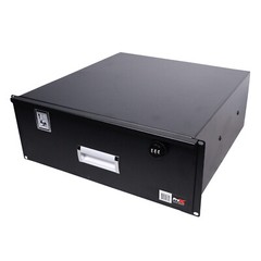 Prox 4 Space Deep Rack Drawer with Lock & Key For ATA Rack Road Cases