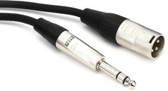 Hosa HSX-020 Pro Balanced Interconnect, REAN 1/4 in TRS to XLR3M, 20 ft