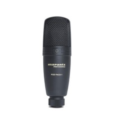 Marantz Professional Pod Pack 1 USB Microphone with Broadcast Stand & Cable