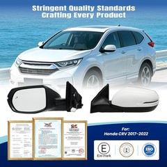Left Driver Side Mirror Compatible with 2017 2018 2019 2020 2021 2022 Honda CRV