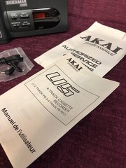AKAI Professional TRACKMAN STUDIO U5 4 Track CASSETTE PLAYER RECORDER As-Is!