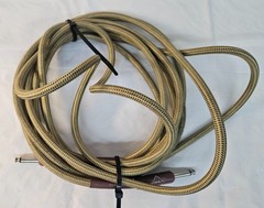 FENDER Custom Shop Yellow Tweed 18.6′ Instrument 1/4″ Cable 18.6 foot GREAT