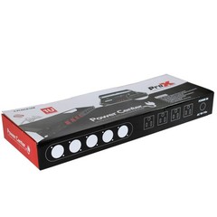 4 Channel Rack Mount Power Distributor & USB port w/ 5 Punched XLR D Holes