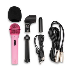 Samson Q2U Dynamic USB Mic Shockmounts Boom Arms Pop Filters 3 pack