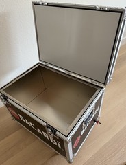 Bacardi Road Case Cooler Trunk w/ Wheels Limited edition