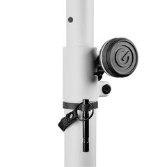 Gravity GLS431W Lighting Stand with Square Steel Base in White 3 position