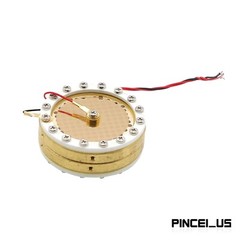 34mm Capsule Large Diaphragm Condenser Mic Capsule Double Sided Gold-Plated pe66
