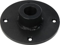 AtlasIED QR-2F Surface or Flush Mount Microphone Stand Base (3-pack) Bundle