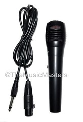 4 Pack Handheld Karaoke DJ Vocal Dynamic Microphones Mics w/ XLR to 1/4″ Cables