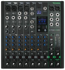 Mackie ProFX10GO 10-Channel Battery Powered Analog Mixer w/FX/USB/Bluetooth