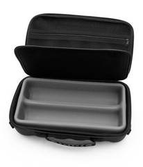 CM Travel Mic Case fits 2 Microphones by Sennheiser, Shure Mics and More in Tray