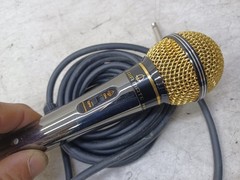 KARAOKE MICROPHONE CORDED BY FAIRMATE FM-88 IMP6000 JAPAN DYNAMIC UNIDIRECTIONAL