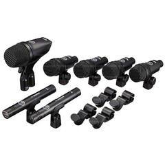 AKG Drum Session I Drum Microphone Set (7-pcs Mic Bundle) 2581H00150 100%Genuine