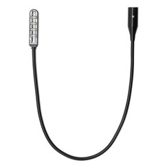 22 Inch XLR 3Pin DJ LED Light Studio Gooseneck Lamp for Stage DJ Mixer Console
