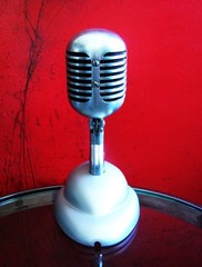 Vintage 1940’s Shure Brothers 55 Fatboy microphone Elvis w S-36 stand 55S 55SW 2