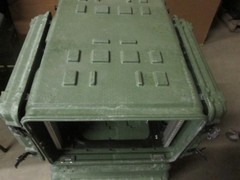 Rackmount 07U x30 ECS Loadmaster Composite Shockmount Shock Rack Case Equipment