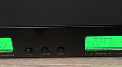 Shure U4D Dual Channel Wireless Receiver UHF 480 -600MHz w 2 Antennas & Manual