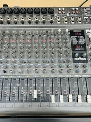 Phonic Powerpod K12 Plus 1000W 8 Mic/Line 2 Stereo GEQ DFX Powered Mixer w/Power