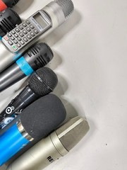 LOT OF 10 Various Brands & Models Microphone Used Working