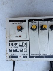 BOSS KM400 Keyboard Mixer 4Channel Vintage Compact Tested item from Japan YT11