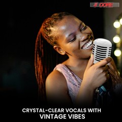 5 Core Retro Dynamic Vocal Iconic Microphone Vintage Classic Unidirectional Mic