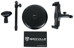 Rockville iStand 7 iPad/iPhone/Smart Phone/Tablet Adjustable Kick Drum Mic Stand