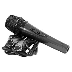Gemini AS-2115BT-LT-PK 15″ LED Party Light DJ PA Speaker w Stand & Microphone