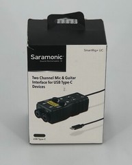 Saramonic SmartRig+UC 2-Channel USB-C Audio Interface w/XLR, 1/4″ & 1/8″ Inputs