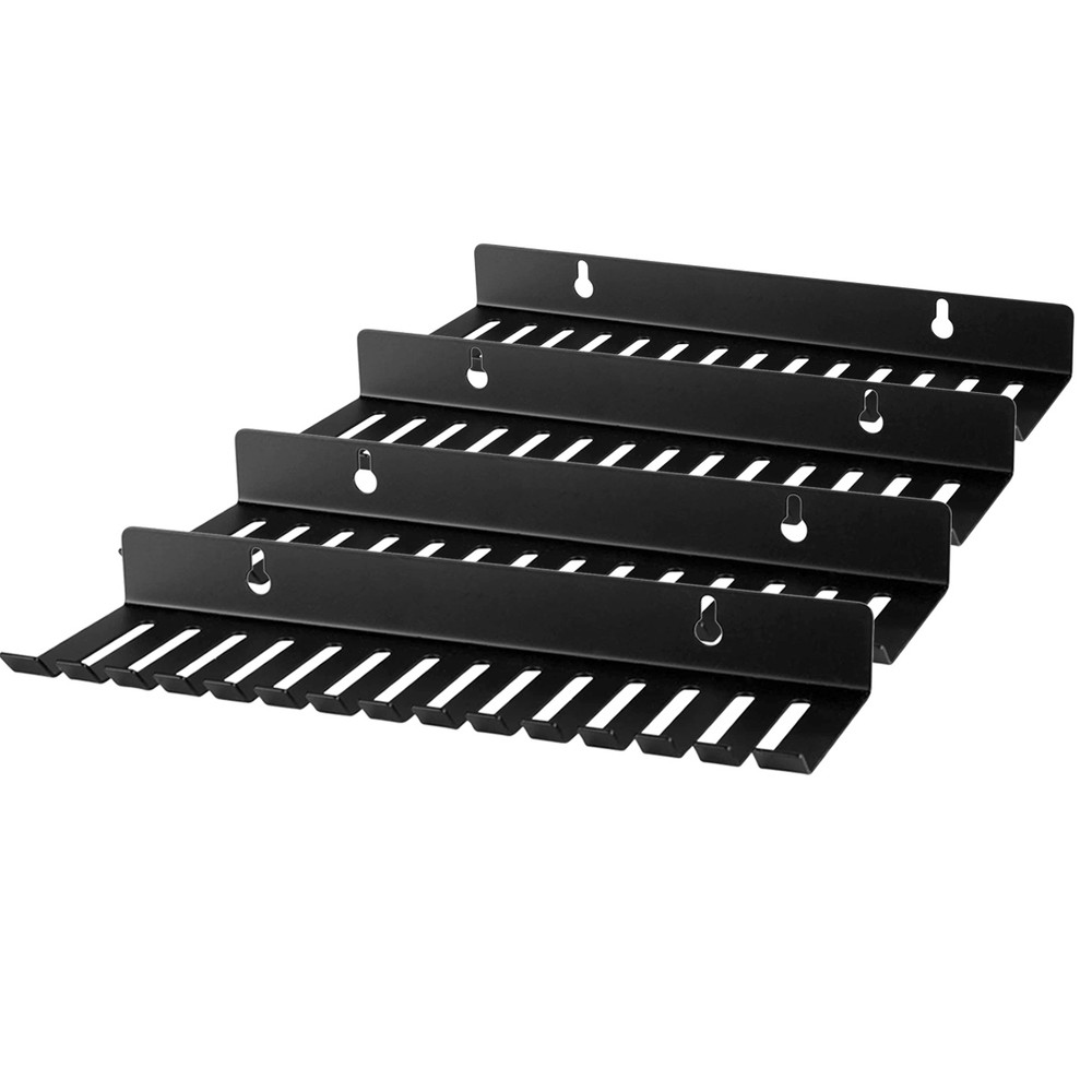 4 Penn Elcom R1315 Wall Mount Cable Organizer hold 30-40 loose cables 1/4″ Dia