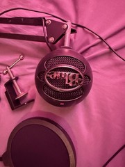 Blue Snowball iCE USB Mic for Recording & Streaming on PC & Mac – Black