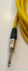 Reference Tool Cable Jack Male Straight 4.5 mt Yellow 4.5 Made in Italy