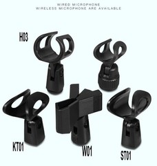 4/6 PC Adjustable Universal Microphone Mount Clip Clamp Holder for All Mic Stand