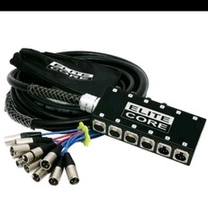 Elite Core PS8030 30′ 8-Channel Stage Box Snake with no Returns