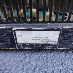 VTG Peavey XR 700 Stereo Mixing System HTF Untested AS-IS PARTS or REPAIR (A)