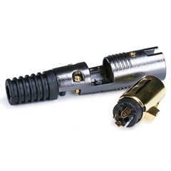 10x 3-Pin Female XLR Mic Microphone Premium Audio Cable Plug Gold Connector Jack
