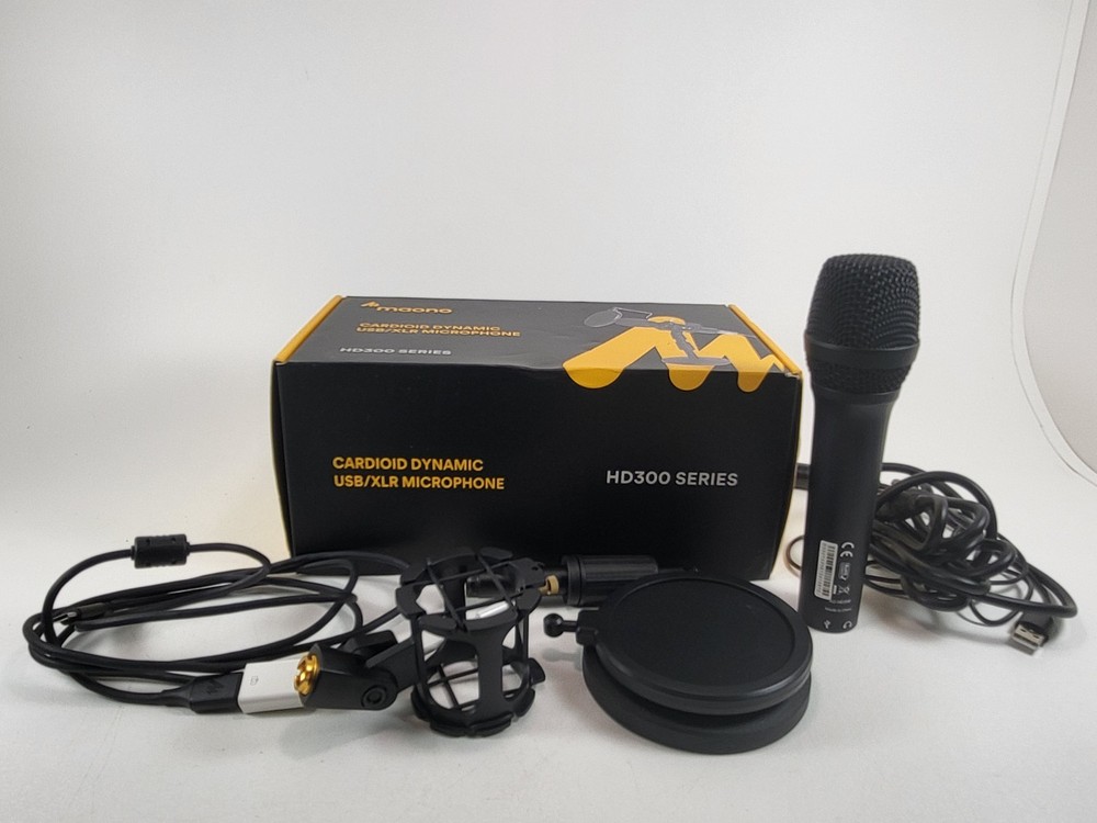 Maono AU-HD300T Cardioid Dynamic USB/XLR Microphone