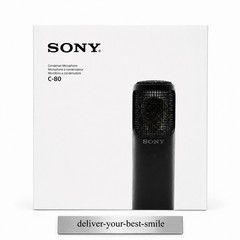Sony C-80 Condenser Microphone Studio Recording Mic Brand New From Japan