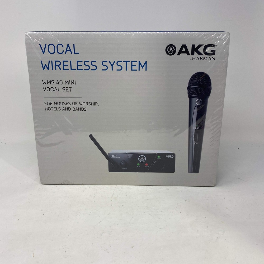 New AKG Harman WMS 40 Mini Vocal Set US25C