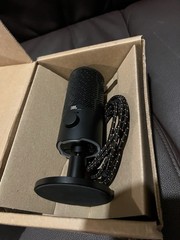 JBL Quantum Stream Dual-Pattern USB Microphone For Streaming, Recording, Gaming