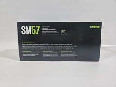 Shure SM57 Cardioid Dynamic Instrument Microphone