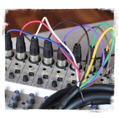 FAT TOAD 8 Channel XLR Snake Cable Patch -10Ft Recording Studio PA DJ Microphone
