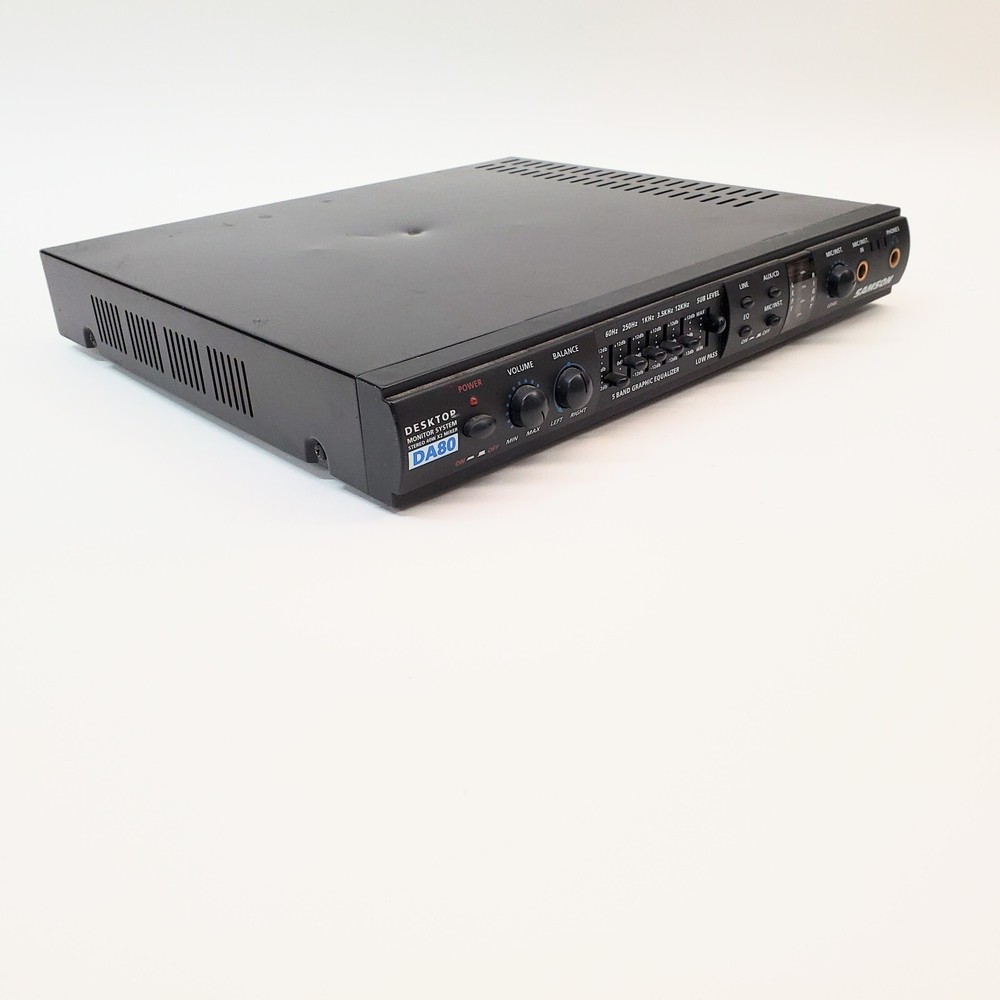 Samson Desktop Monitor System Stereo 40W X2 Model DA80