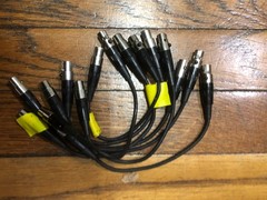 mini xlr cable 5 inch long