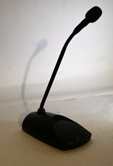 Shure Microphone (MX410) and Wireless Base (MX890)