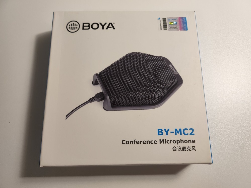 BOYA BY-MC2 Conference Microphone | Wired USB